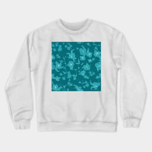 Creepy Flowers Pattern 8 Crewneck Sweatshirt